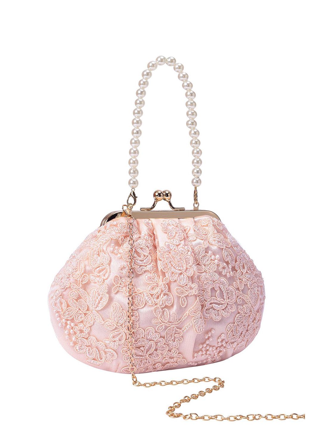 Lino Perros Embroidered Foldover Clutch