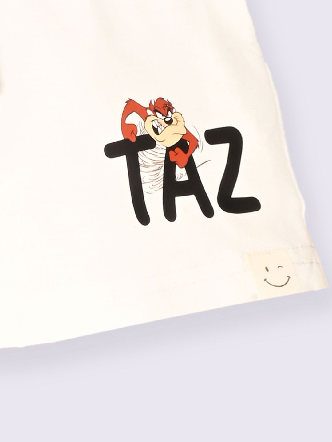 Happy Faces Boys Looney Tunes Printed Cotton Shorts
