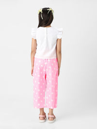 Nauti Nati Girls Printed Top with Trousers