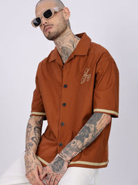 Eszett Late Dinner Baju Kasual Spread Collar Bersaiz Besar