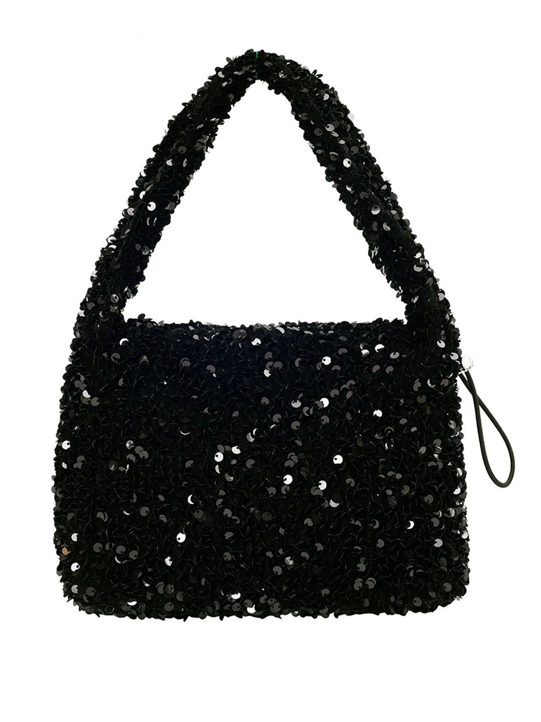 Lino Perros Embellished Structured Party Shoulder Bag