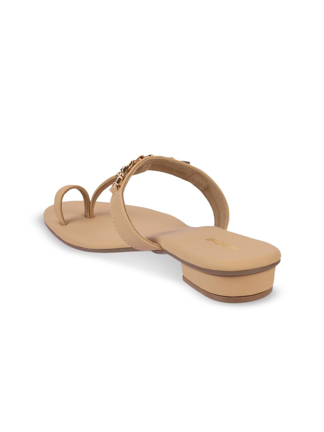 Mochi Women Open Toe Flats