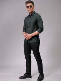 The Indian Garage Co Men Slim Fit Opaque Party Shirt