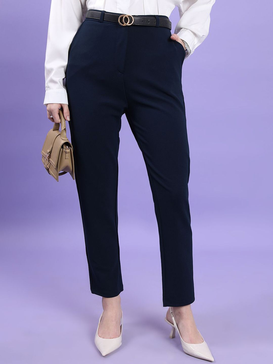 Tokyo Talkies Women Slim Fit Trouser