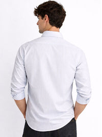 ADRO Men Standard Striped Casual Shirt