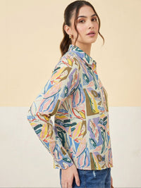 Mamicha Print Top