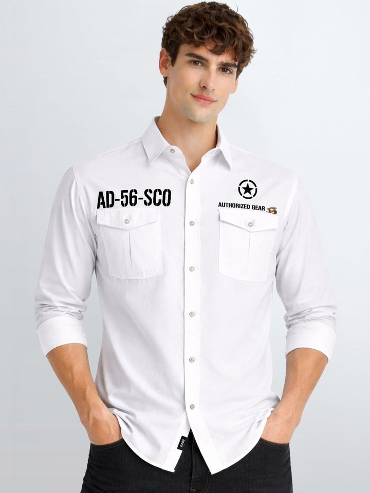 ADRO Men Standard Printed Casual Shirt