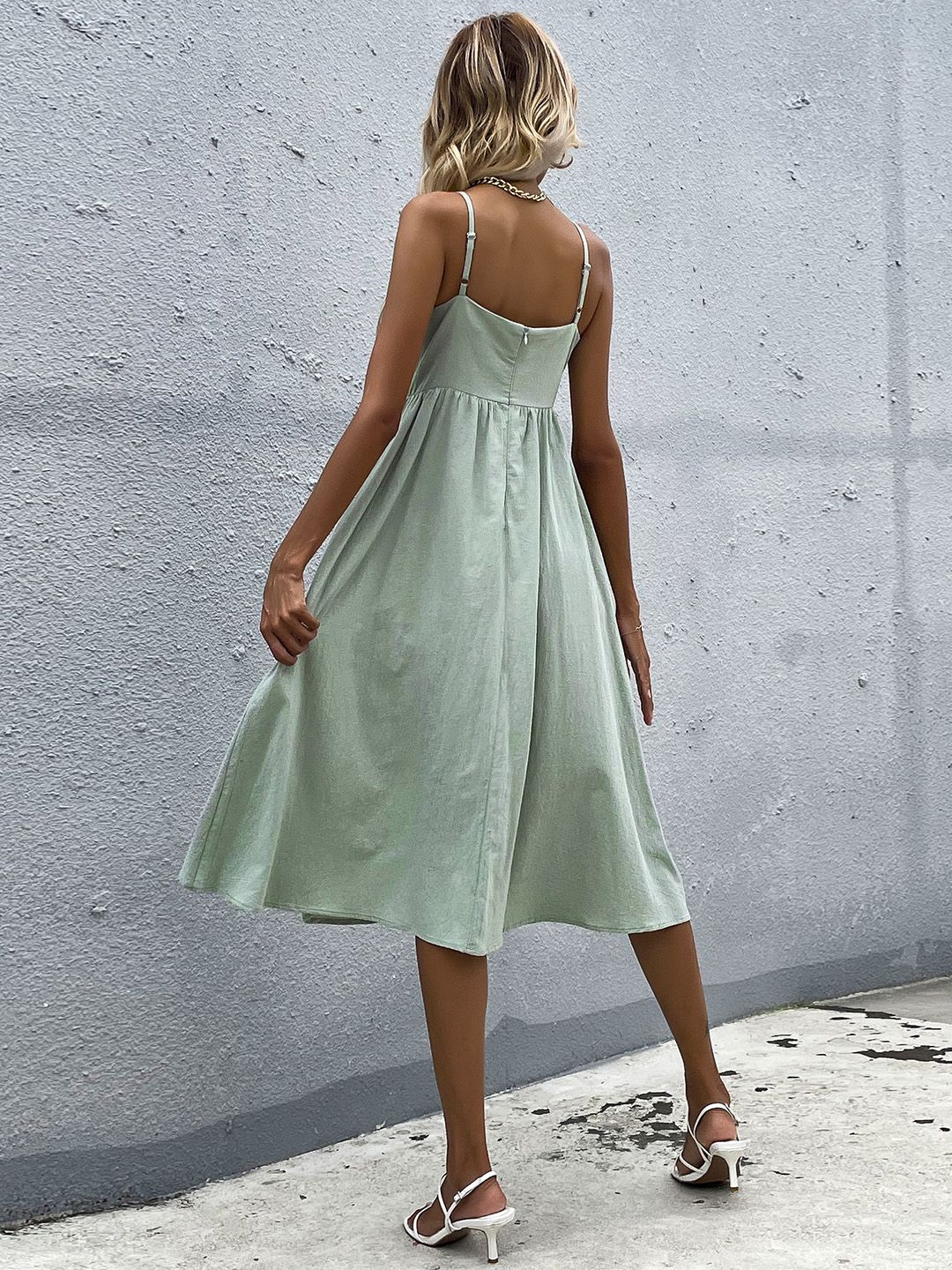 DressBerry A-Line Midi Dress