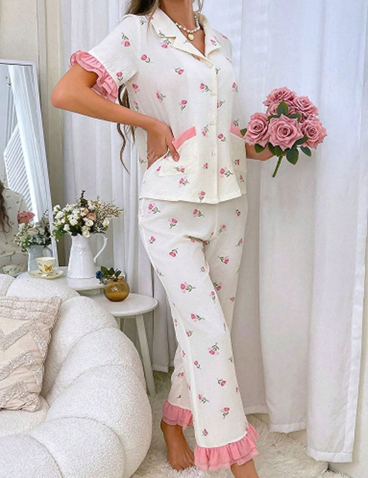 DressBerry Women Printed Night suit