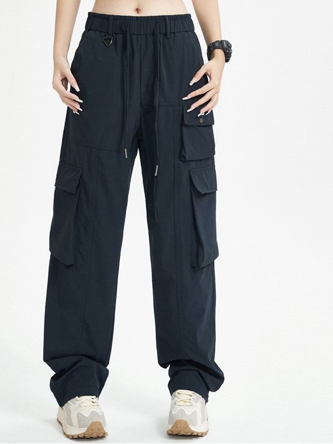 DressBerry Women Regular Fit Mid-Rise Cargos