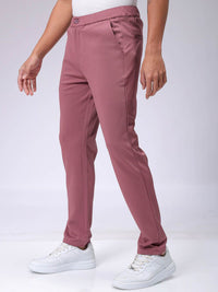 The Indian Garage Co. X Luxe Men Textured Slim Fit Trousers