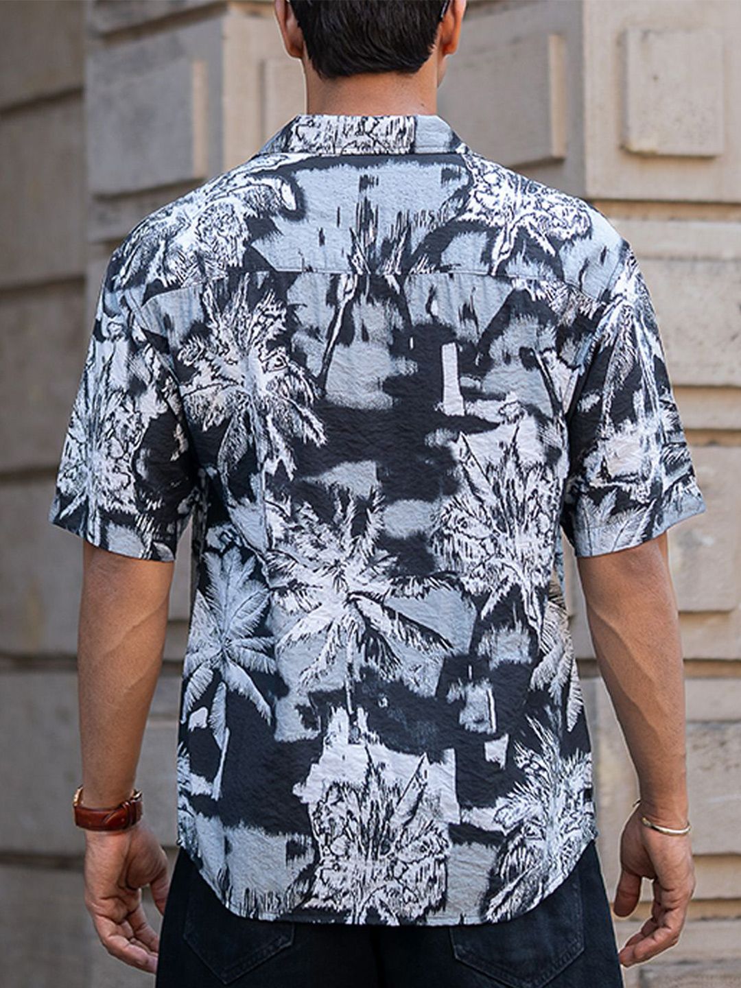 Powerlook Men Floral Opaque Printed Casual Shirt