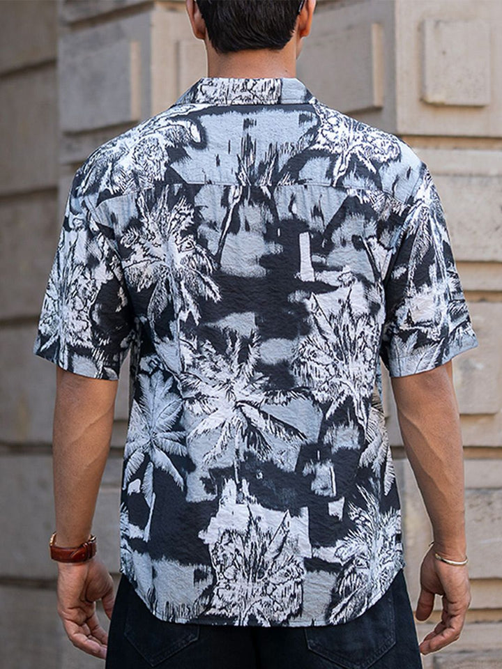 Powerlook Men Floral Opaque Printed Casual Shirt