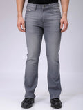 The Indian Garage Co Men Slim Fit Low Distress Light Fade Stretchable Jeans