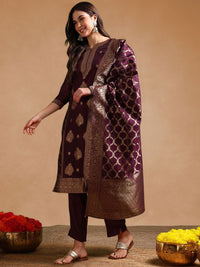 KALINI Women Floral Embroidered Kurta with Trousers & Dupatta