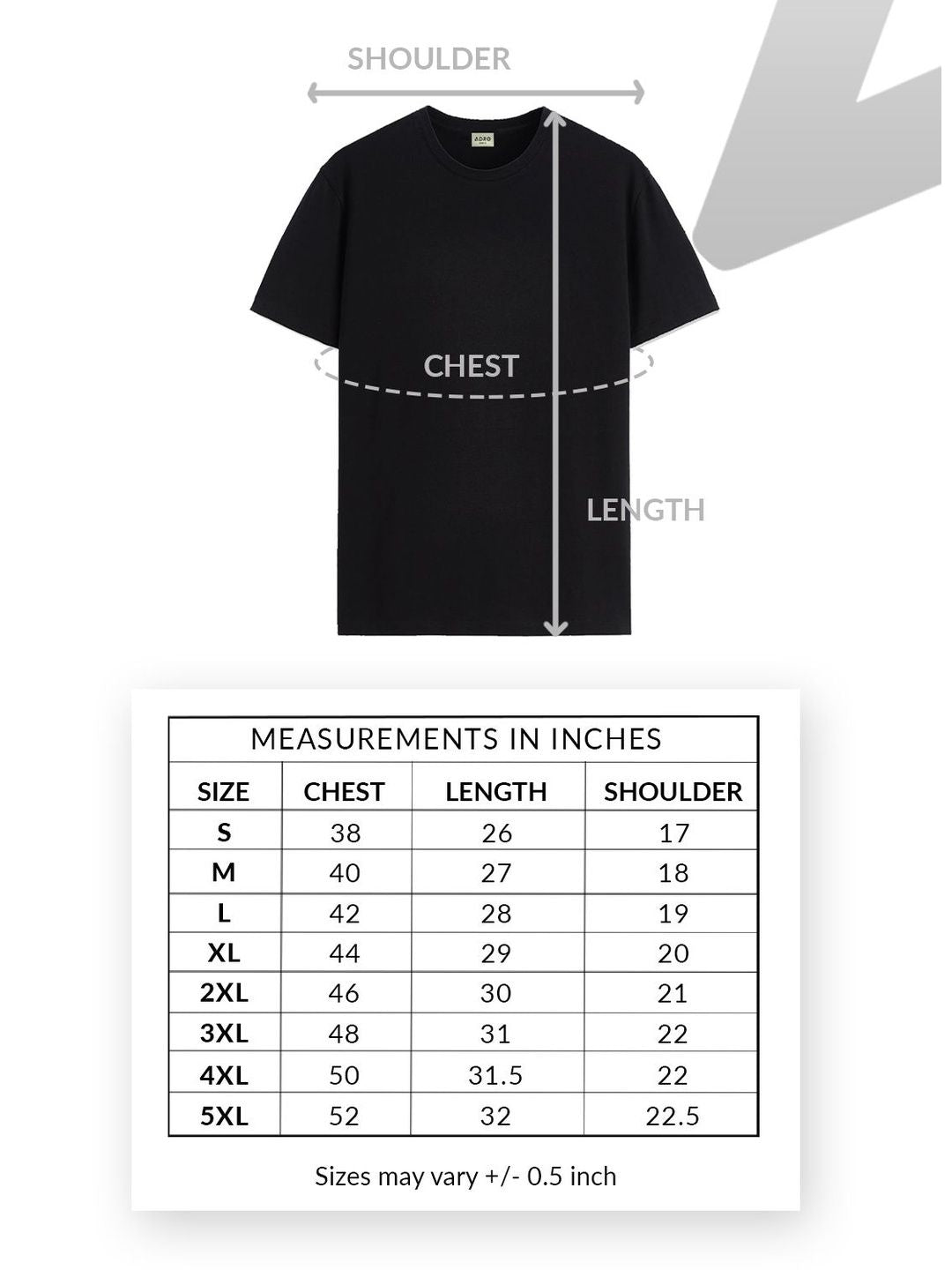 ADRO Men 3 Printed T-shirt