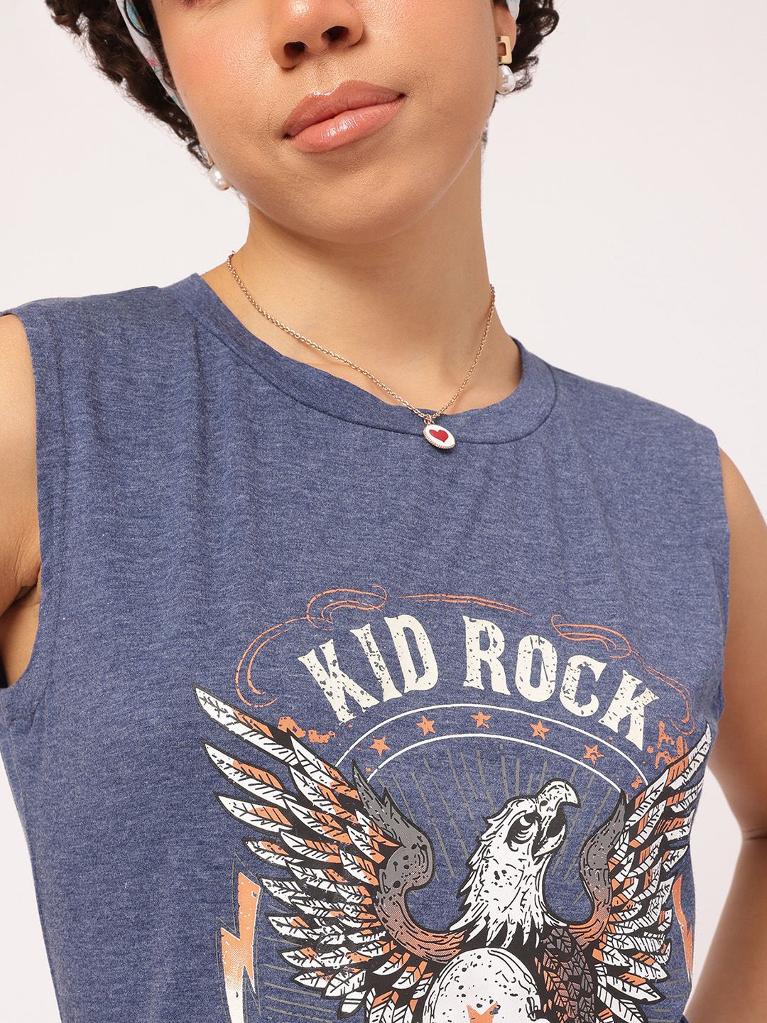 DressBerry Kid Rock Chaos Graphic Print T-shirt