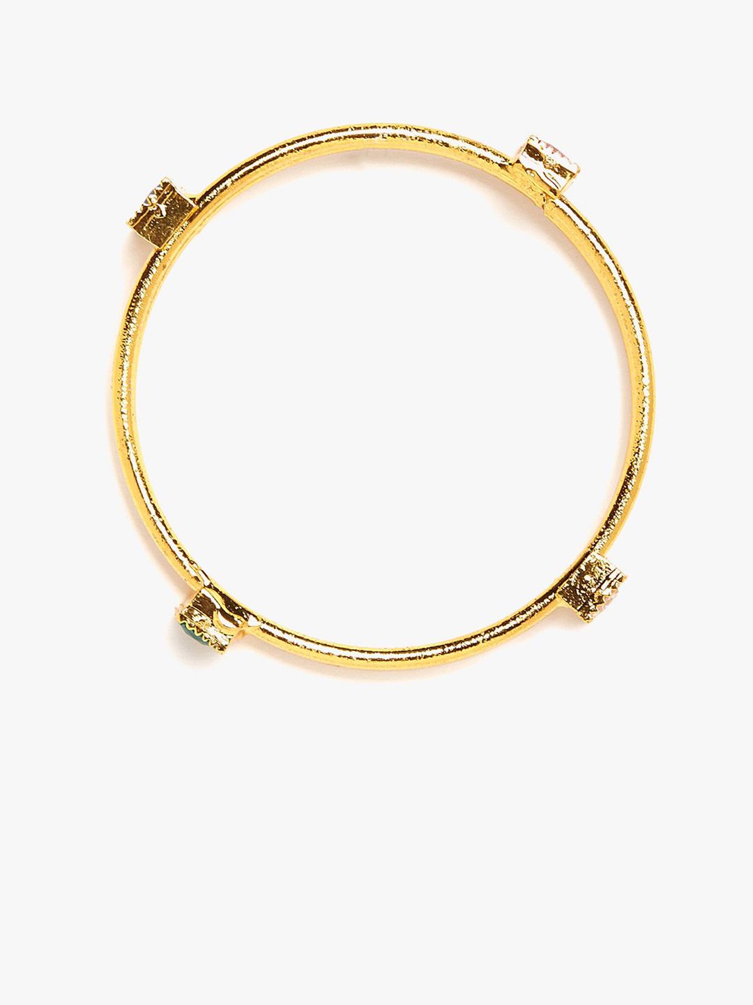 Anouk Set Of 2 Gold-Plated Stone-Studded Bangles