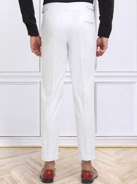 KLOTTHE Men Cotton Slim Fit Formal Trousers