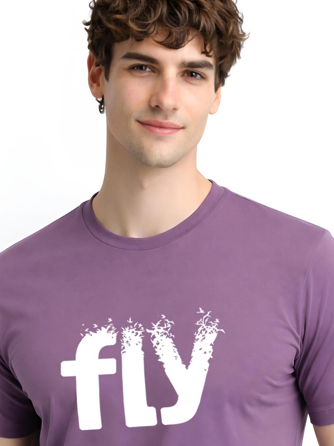 ADRO Men Typography Printed T-shirt