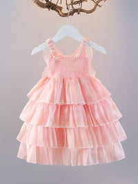 YK Sleeveless V-Neck A-Line Dress