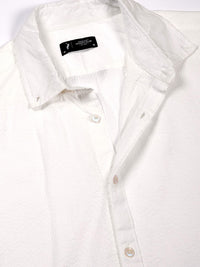Thomas Scott Men Premium Regular Fit Long Sleeves Pinstripes Casual Shirt