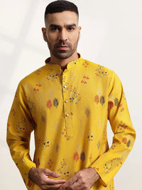Anouk Men Printed Regular Kurta with Trousers