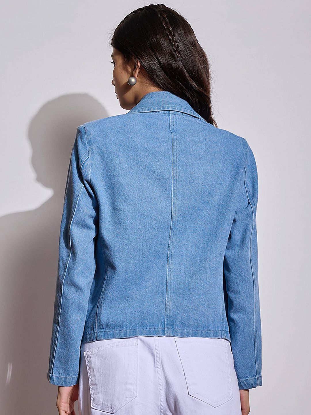 SASSAFRAS Comfort-Fit Double Breasted Blazer