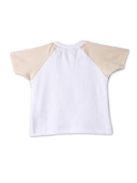 Nauti Nati Boys Printed Pure Cotton T-shirt With Trousers