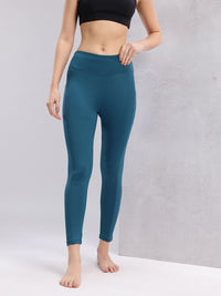HRX by Hrithik Roshan Women Mid-Rise Rapid-Dry Yoga Tights
