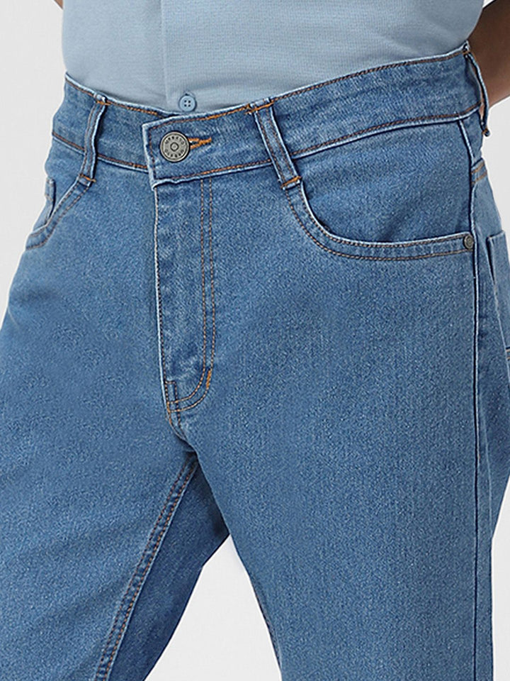 Urbano Fashion Regular Fit Clean Look Stretchable Jeans