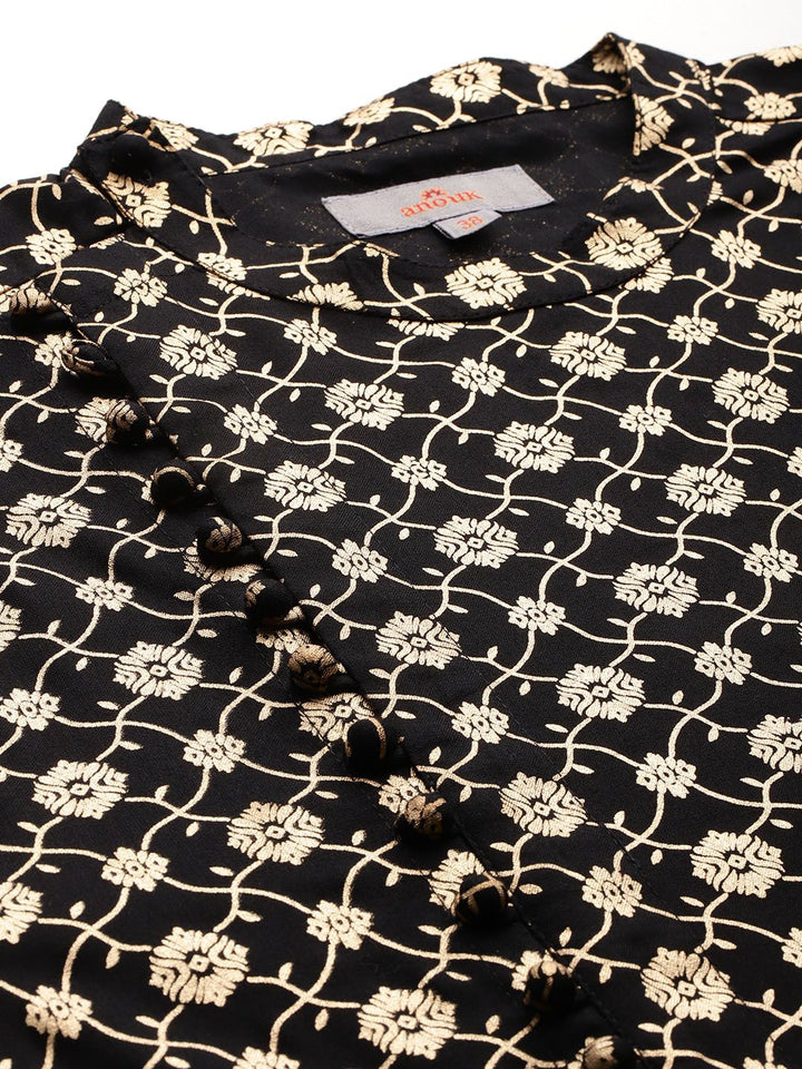 Anouk Ethnic Motifs Printed Kurta