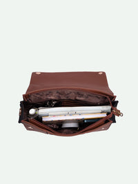 ZOUK Women FloMotif Rhea Kapoor Satchel Bag