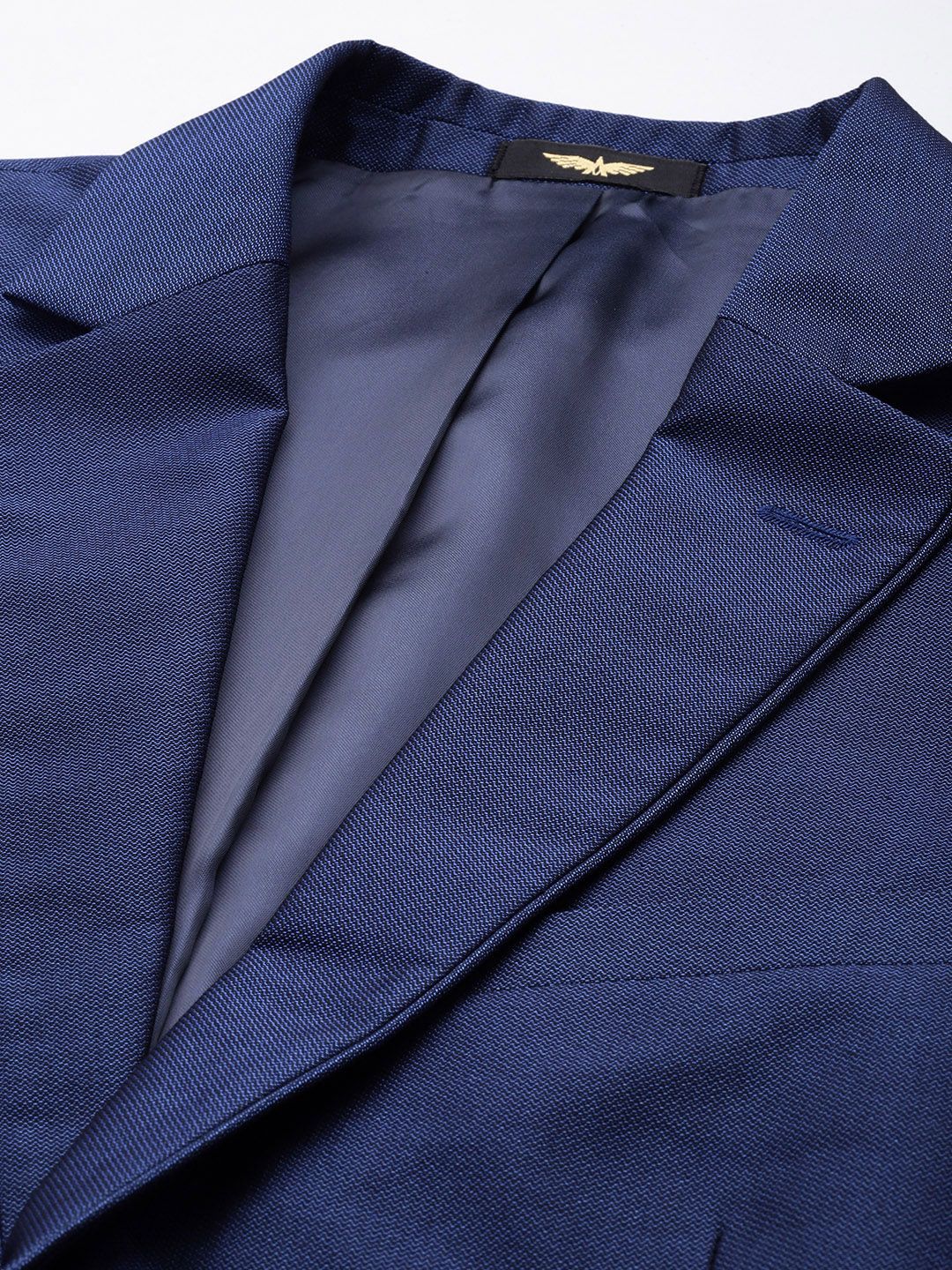 Park Avenue Self Design Textured Single Breasted Super Slim Fit 3 Piece Party Suits