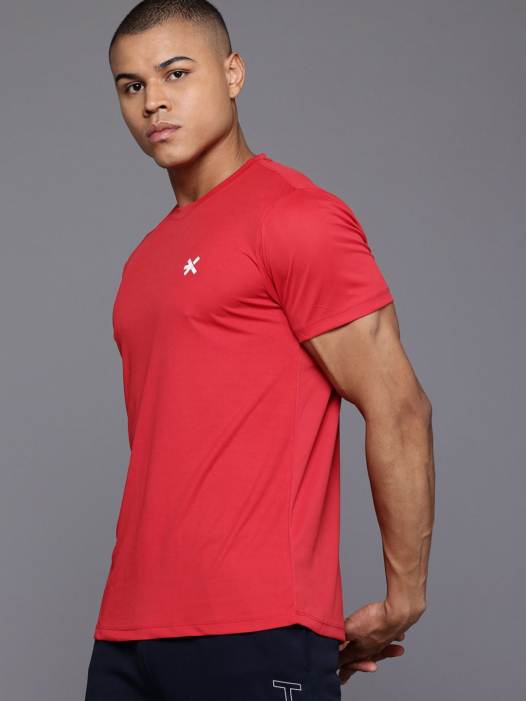 HRX by Hrithik Roshan Typography Printed Training T-shirt