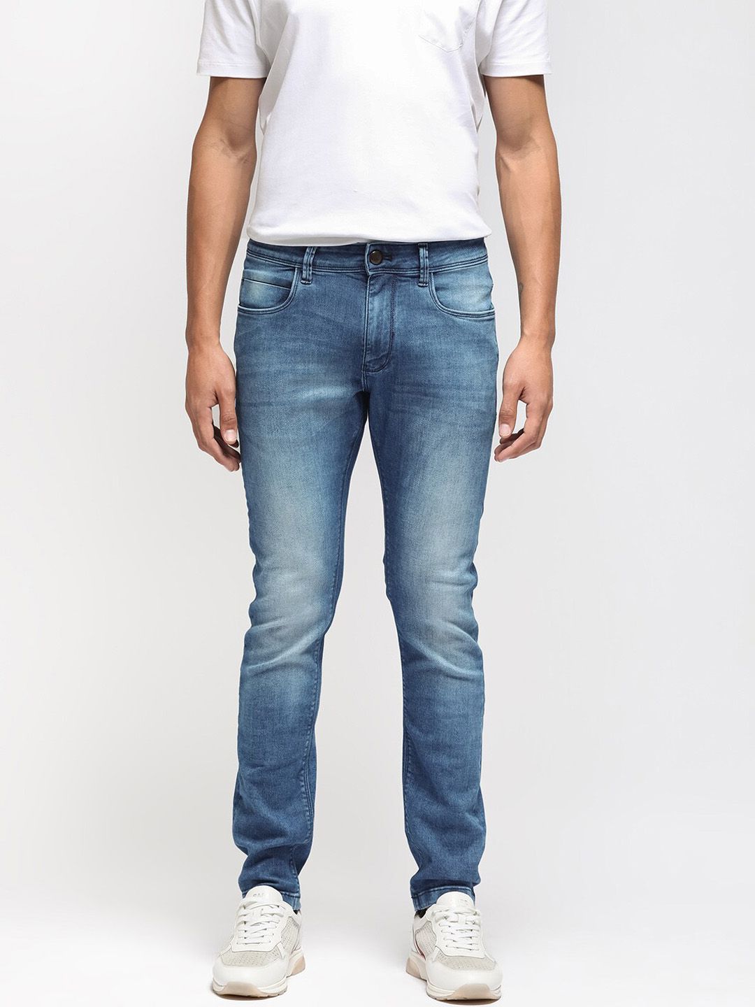 RARE RABBIT Men Arbok Slim Fit Stretchable Jeans