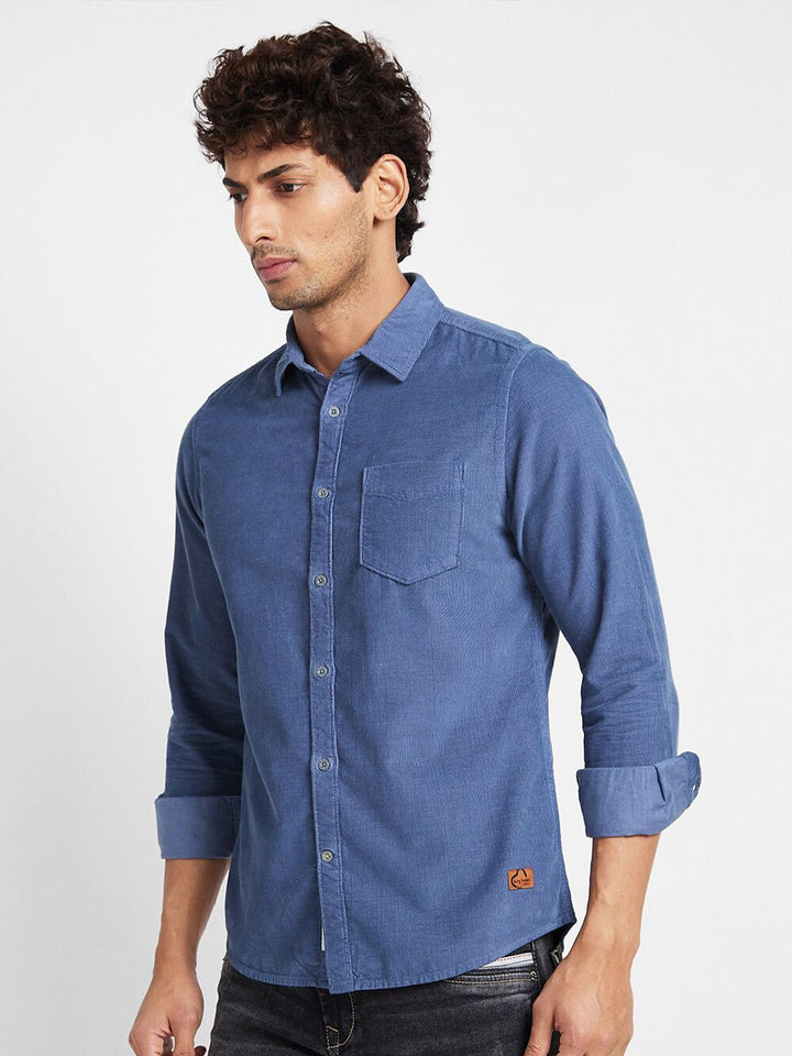 Being Human Slim Fit Opaque Casual Shirt