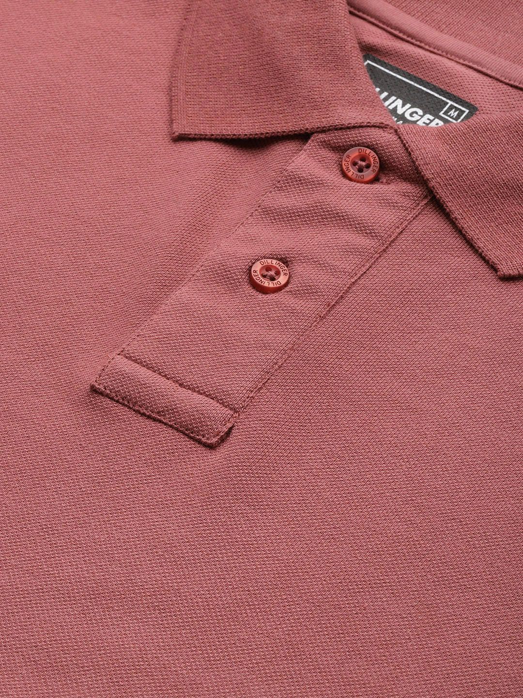 DILLINGER Men Polo Collar Pure Cotton T-shirt