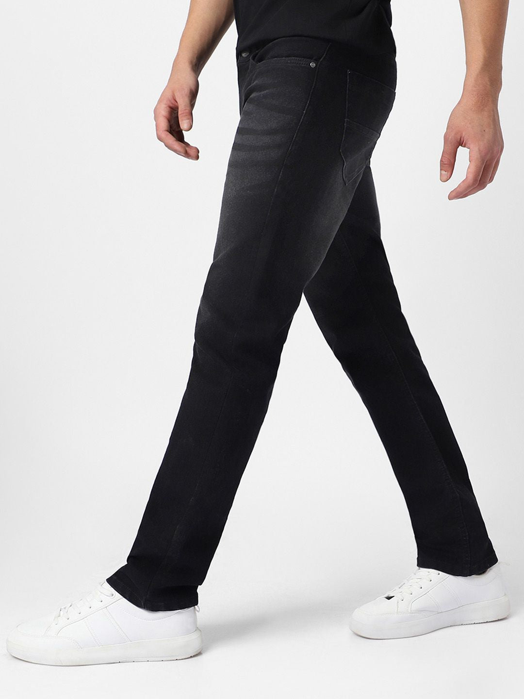 Urbano Fashion Men Regular Fit Washed Stretchable Jeans