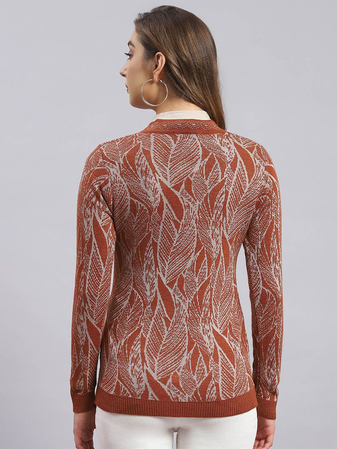 Monte Carlo Self Design V-Neck Cardigan
