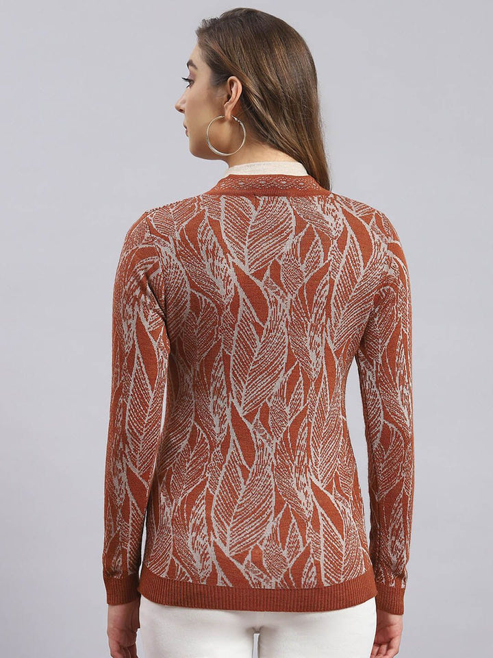 Monte Carlo Self Design V-Neck Cardigan