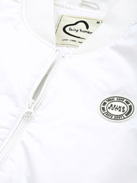 Being Human Mandarin Collar Long Sleeves Bomber Jacket