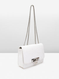 Lino Perros Textured Structured Sling Bag