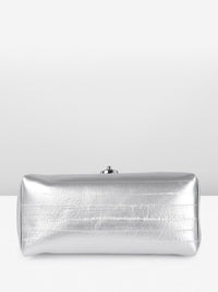 DressBerry Textured Structured Satchel Bag