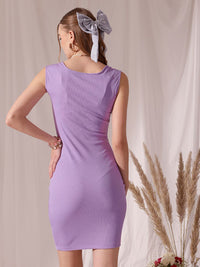 STREET 9 Sweetheart Neck Sleeveless Bodycon Dress