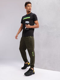 HRX by Hrithik Roshan Men Mid-Rise Rapid-Dry Training Joggers