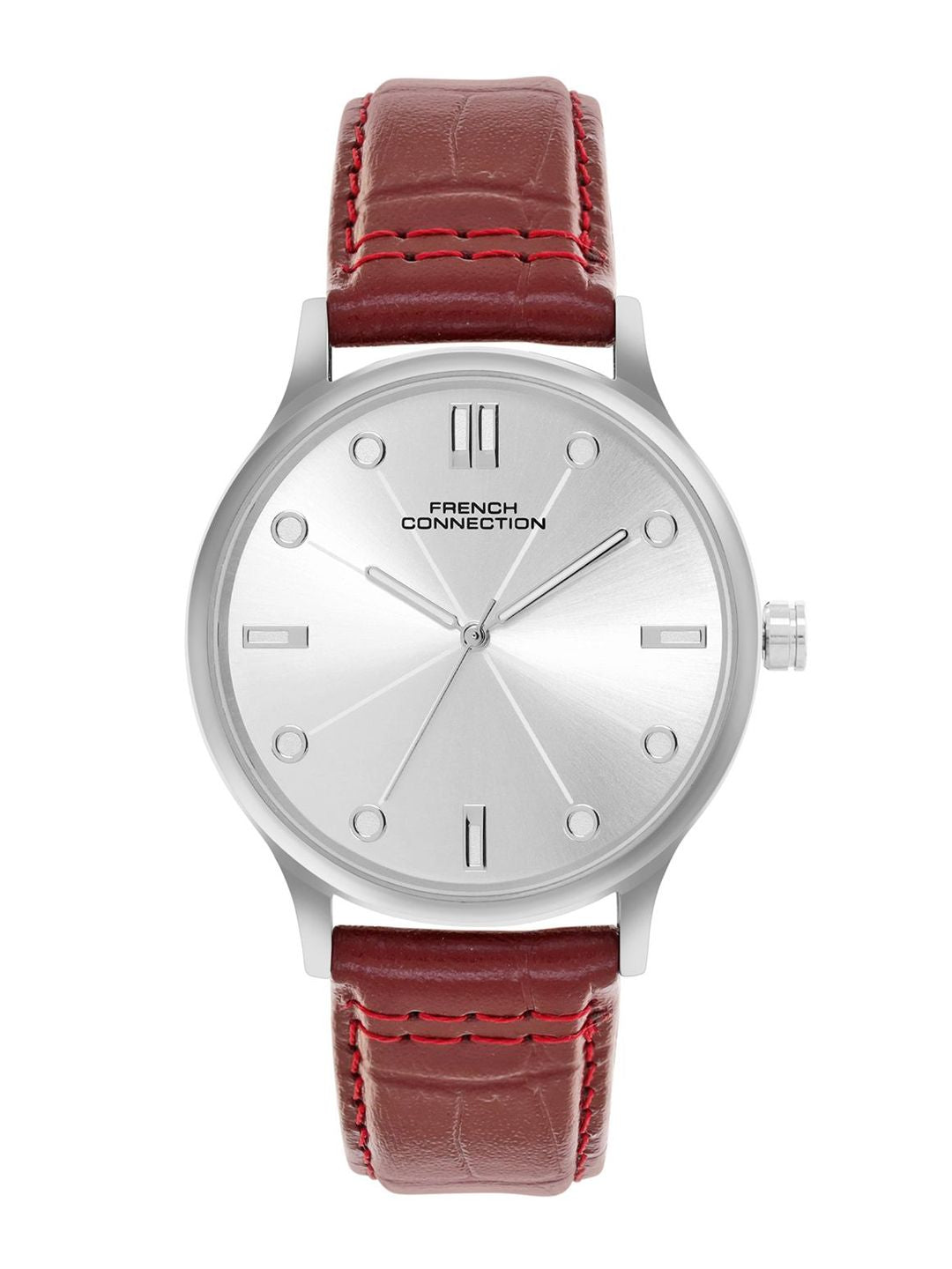 French Connection Men Dial & Around Straps Reset Time Analogue Watch FCN0148BRL