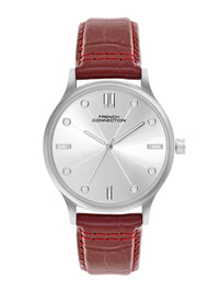 French Connection Men Dial & Around Straps Reset Time Analogue Watch FCN0148BRL
