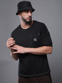 Difference of Opinion Men Oversized Drop Shoulder Ultra Soft Drapey Cotton T-Shirt
