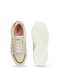 HRX by Hrithik Roshan Women Cream-Coloured Mesh Running Shoes